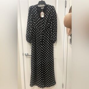 NEW…LeRumi Black Polka Dot Jumpsuit